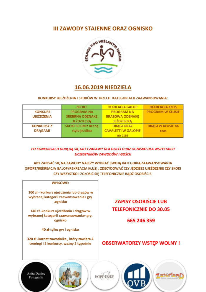 3 zawody jeździeckie