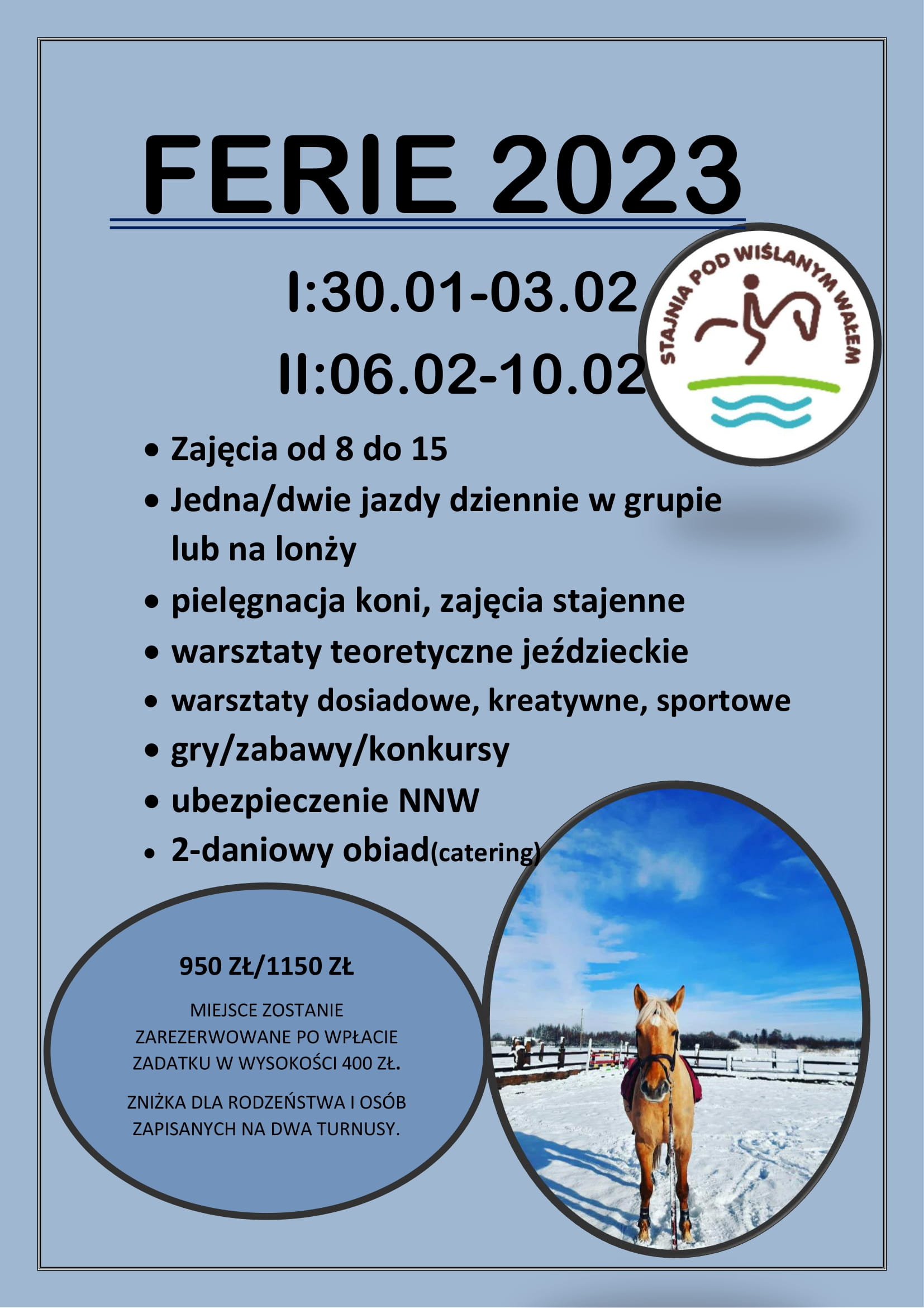 ferie zimowe 2022