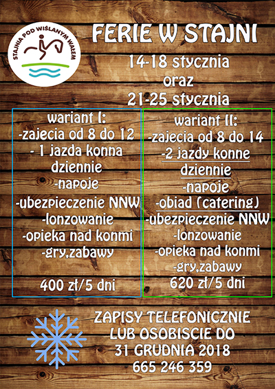 ferie zimowe